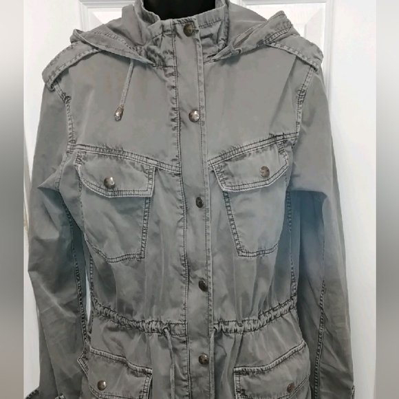 Talula green hooded field jacket - Picture 2 of 8